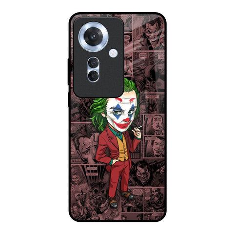 Joker Cartoon Glossy Case for Oppo F25 Pro 5G