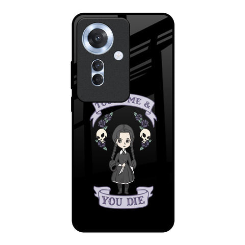 Touch Me & You Die Glossy Case for Oppo F25 Pro 5G