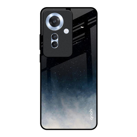 Black Aura Glossy Case for Oppo F25 Pro 5G