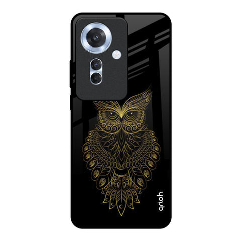 Golden Owl Glossy Case for Oppo F25 Pro 5G