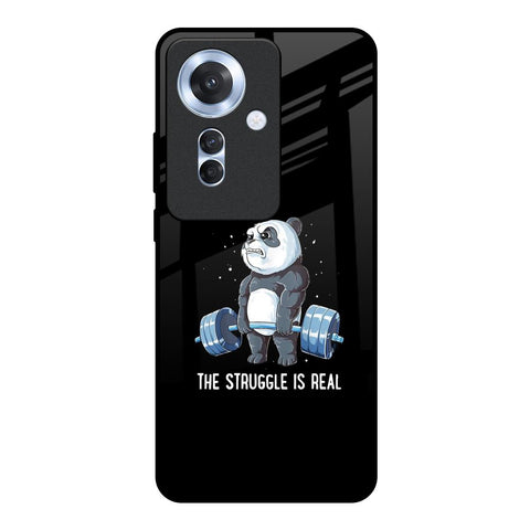 Real Struggle Glossy Case for Oppo F25 Pro 5G
