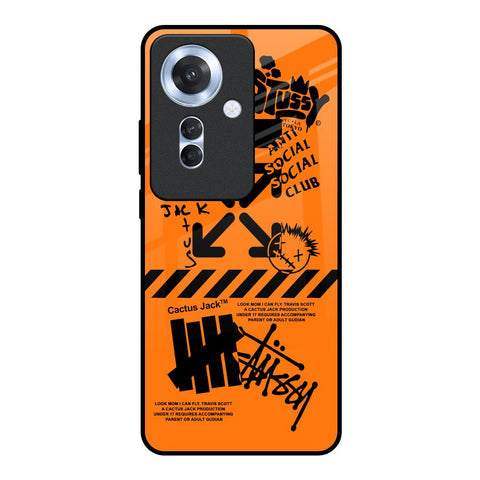 Anti Social Club Glossy Case for Oppo F25 Pro 5G