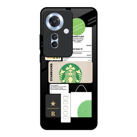 Coffee Latte Glossy Case for Oppo F25 Pro 5G