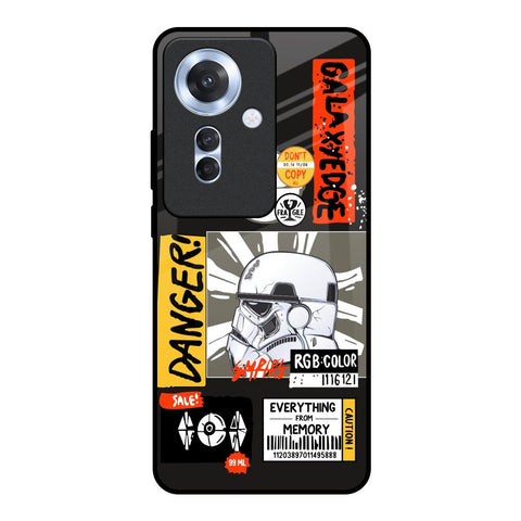 Galaxy Edge Glossy Case for Oppo F25 Pro 5G