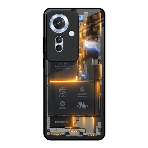 Glow Up Skeleton Glossy Case for Oppo F25 Pro 5G