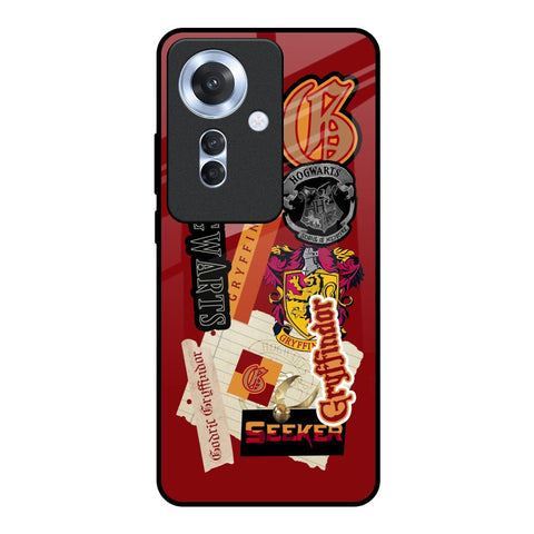 Gryffindor Glossy Case for Oppo F25 Pro 5G