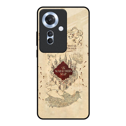 Magical Map Glossy Case for Oppo F25 Pro 5G