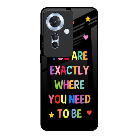 Magical Words Glossy Case for Oppo F25 Pro 5G