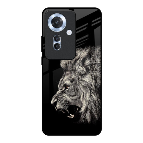 Brave Lion Glossy Case for Oppo F25 Pro 5G