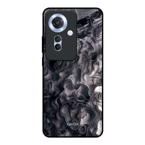 Cryptic Smoke Glossy Case for Oppo F25 Pro 5G