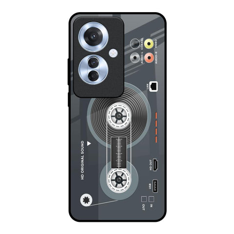 Retro Recorder Glossy Case for Oppo F25 Pro 5G