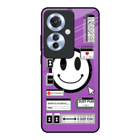 Code with Smile Glossy Case for Oppo F25 Pro 5G