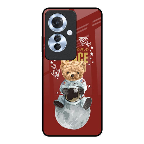 Astronaut Bear Glossy Case for Oppo F25 Pro 5G