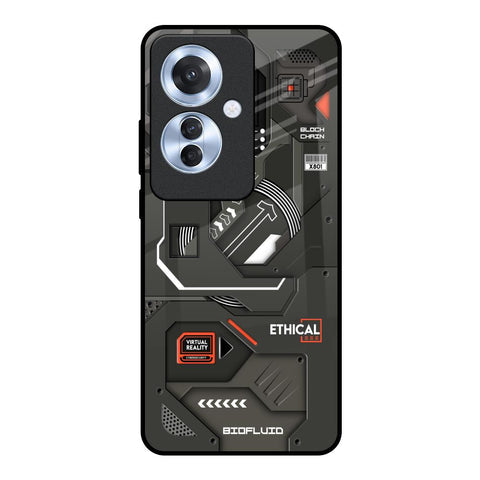 Tech Aesthetics Glossy Case for Oppo F25 Pro 5G