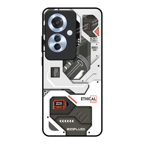 Explore Circuit Glossy Case for Oppo F25 Pro 5G