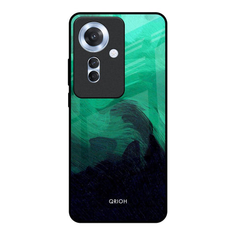 Scarlet Amber Glossy Case for Oppo F25 Pro 5G