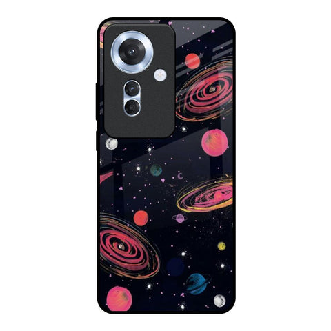 Galaxy In Dream Glossy Case For Oppo F25 Pro 5G