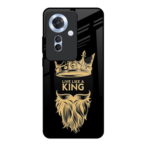 King Life Glossy Case For Oppo F25 Pro 5G