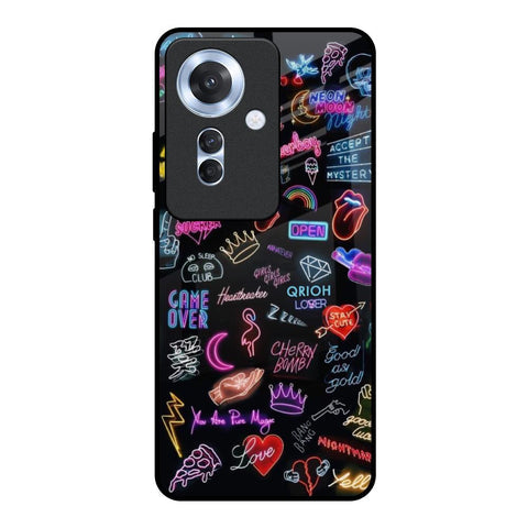Accept The Mystery Glossy Case for Oppo F25 Pro 5G