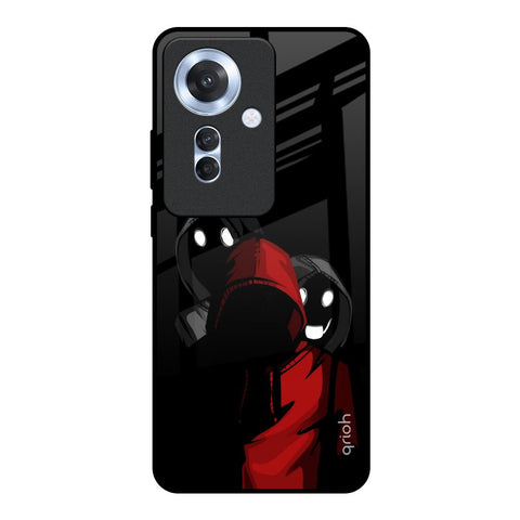 Shadow Character Glossy Case for Oppo F25 Pro 5G