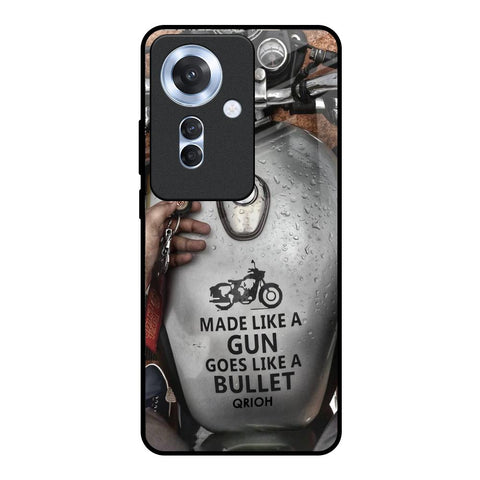 Royal Bike Glossy Case for Oppo F25 Pro 5G