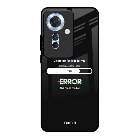 Error Glossy Case for Oppo F25 Pro 5G