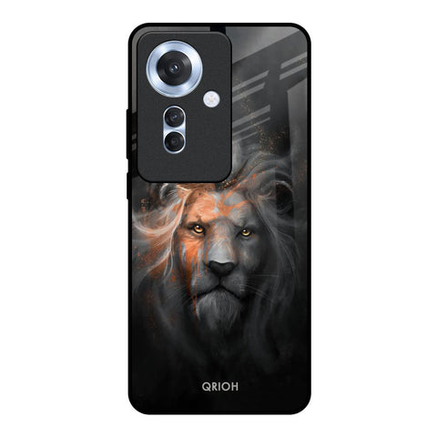 Devil Lion Glossy Case for Oppo F25 Pro 5G