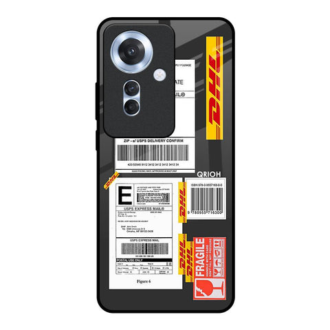 Cool Barcode Label Glossy Case For Oppo F25 Pro 5G