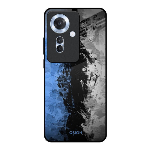 Dark Grunge Glossy Case for Oppo F25 Pro 5G
