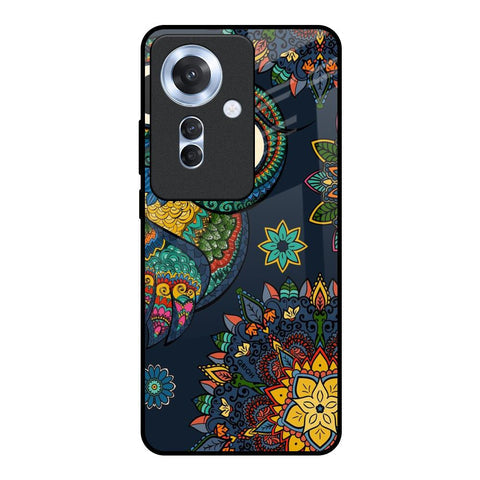 Owl Art Glossy Case for Oppo F25 Pro 5G