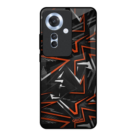 Vector Art Glossy Case for Oppo F25 Pro 5G