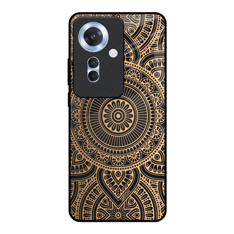 Luxury Mandala Glossy Case for Oppo F25 Pro 5G
