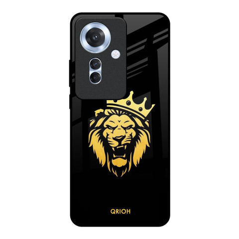 Lion The King Glossy Case for Oppo F25 Pro 5G