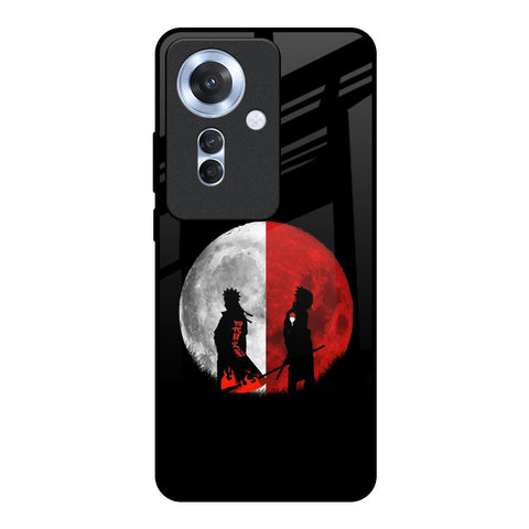 Anime Red Moon Glossy Case for Oppo F25 Pro 5G