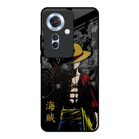 Dark Luffy Glossy Case for Oppo F25 Pro 5G