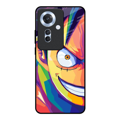 Monkey Wpap Pop Art Glossy Case for Oppo F25 Pro 5G
