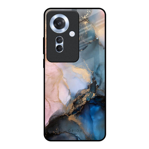 Marble Ink Abstract Glossy Case for Oppo F25 Pro 5G