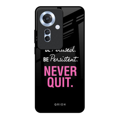 Be Focused Glossy Case for Oppo F25 Pro 5G