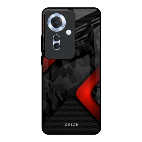 Modern Camo Abstract Glossy Case for Oppo F25 Pro 5G