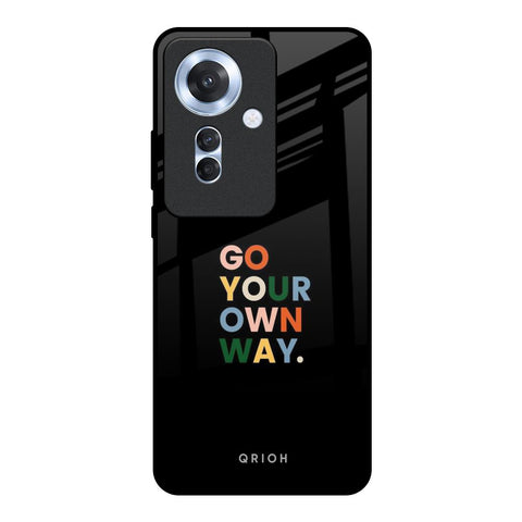 Go Your Own Way Glossy Case for Oppo F25 Pro 5G