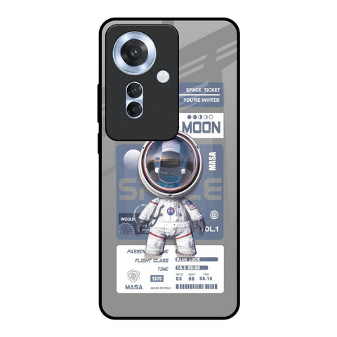 Space Flight Pass Glossy Case for Oppo F25 Pro 5G