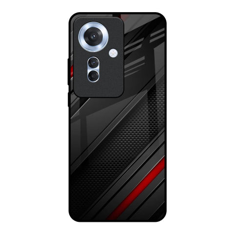 Modern Abstract Glossy Case for Oppo F25 Pro 5G