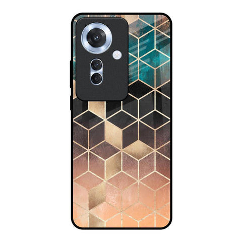 Bronze Texture Glossy Case for Oppo F25 Pro 5G