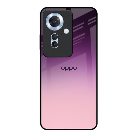 Purple Gradient Glossy case for Oppo F25 Pro 5G