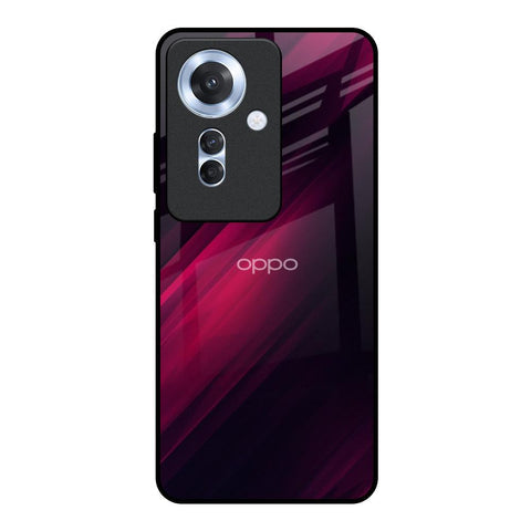 Razor Black Glossy Case for Oppo F25 Pro 5G