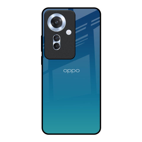 Celestial Blue Glossy Case For Oppo F25 Pro 5G