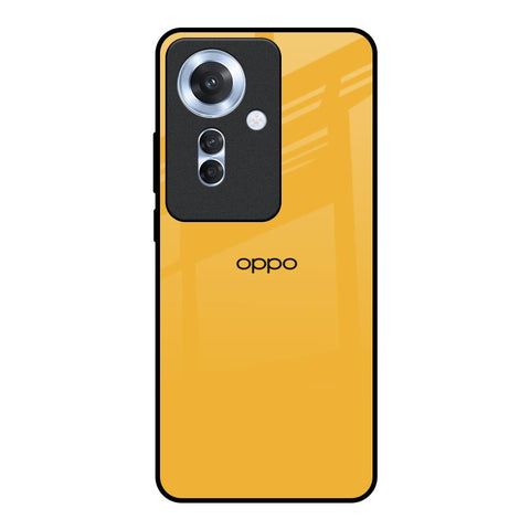 Fluorescent Yellow Glossy case for Oppo F25 Pro 5G