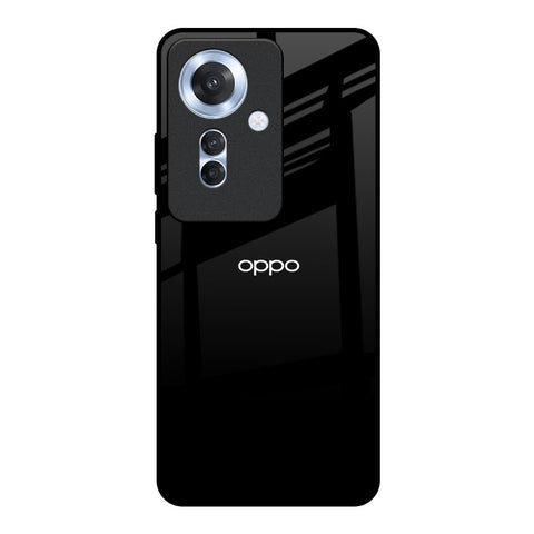 Jet Black Glossy Case for Oppo F25 Pro 5G
