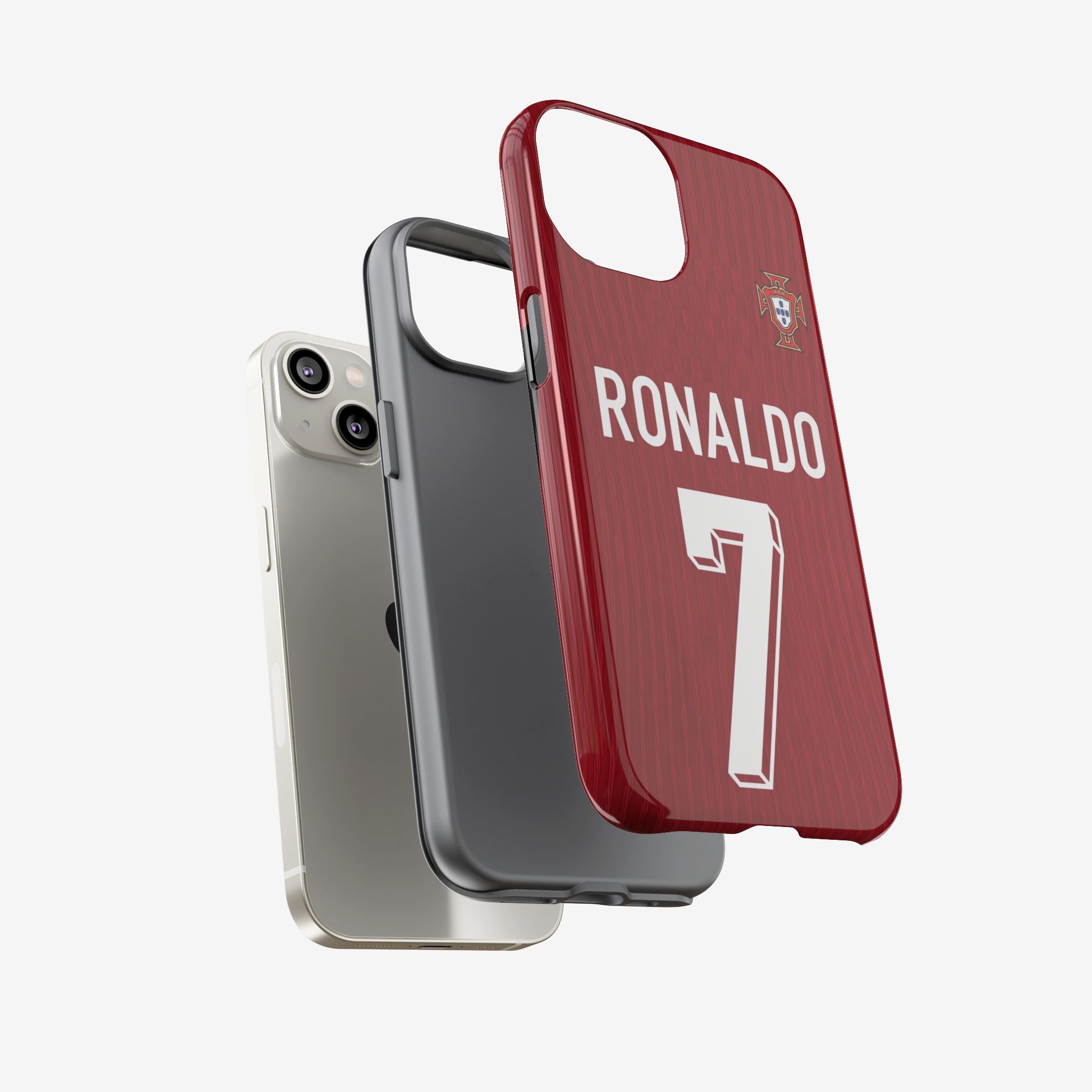 Crimson Seven Premium Tough Shining Phone Case (Double Layer) Available For All iPhone Models