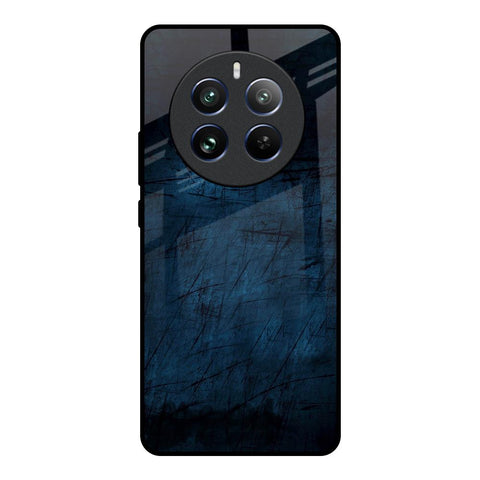 Dark Blue Grunge Glossy Case for Realme 12 Pro 5G